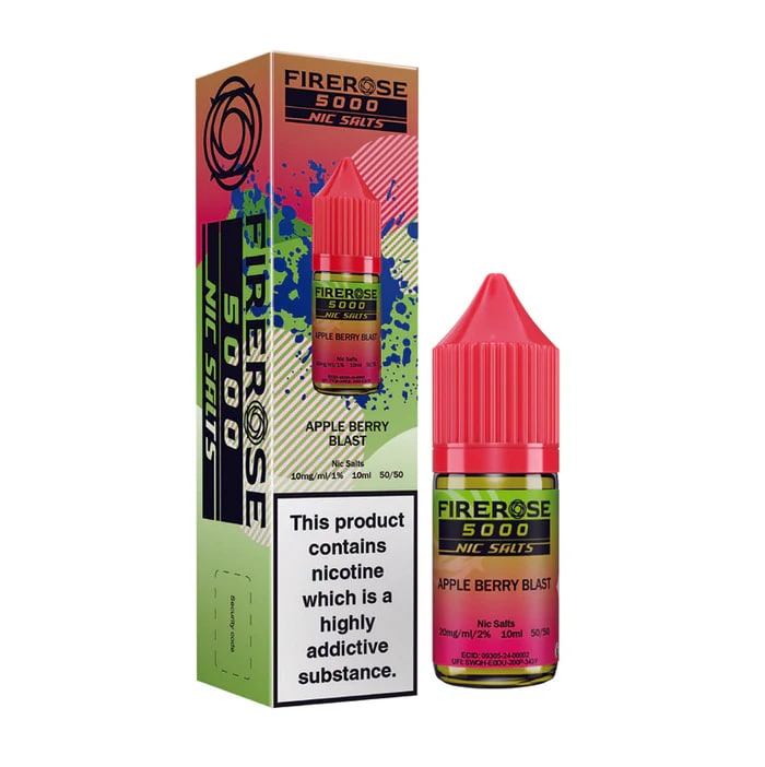 Firerose Apple Berry Blast Nic Salt - The Ace Of Vapez