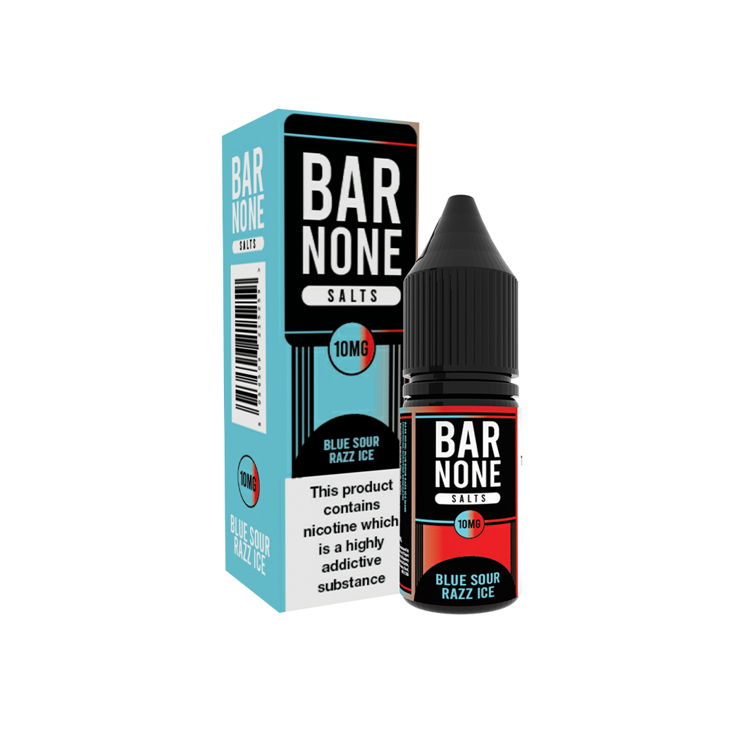 Bar None Salts Blue Sour Razz Ice 10ml Only 3.99 at The Ace of Vapez ...