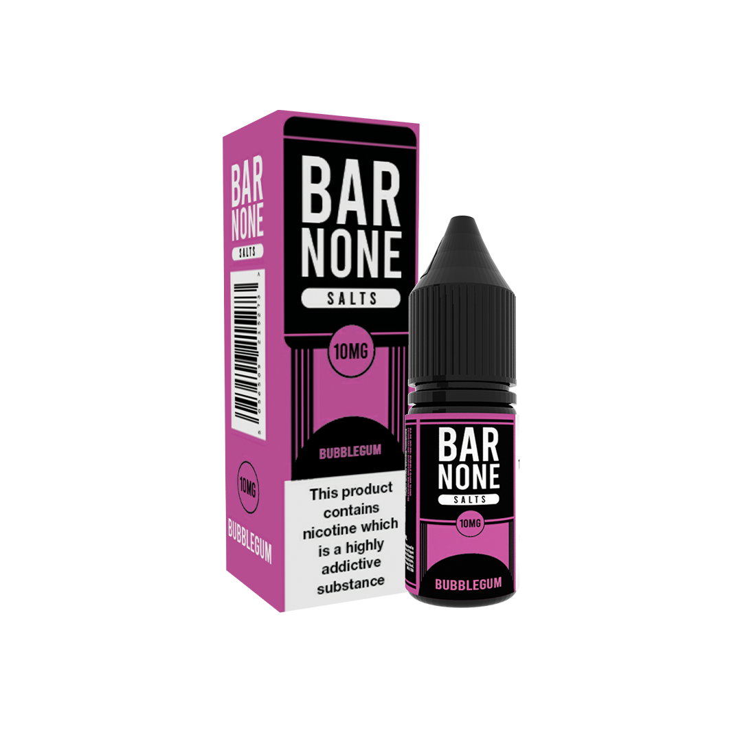 Bar None Salt Bubblegum 10ml Only 3.99 at The Ace of Vapez – The Ace Of ...