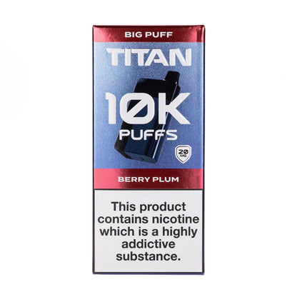 Titan 10K Rechargeable Disposable Vape