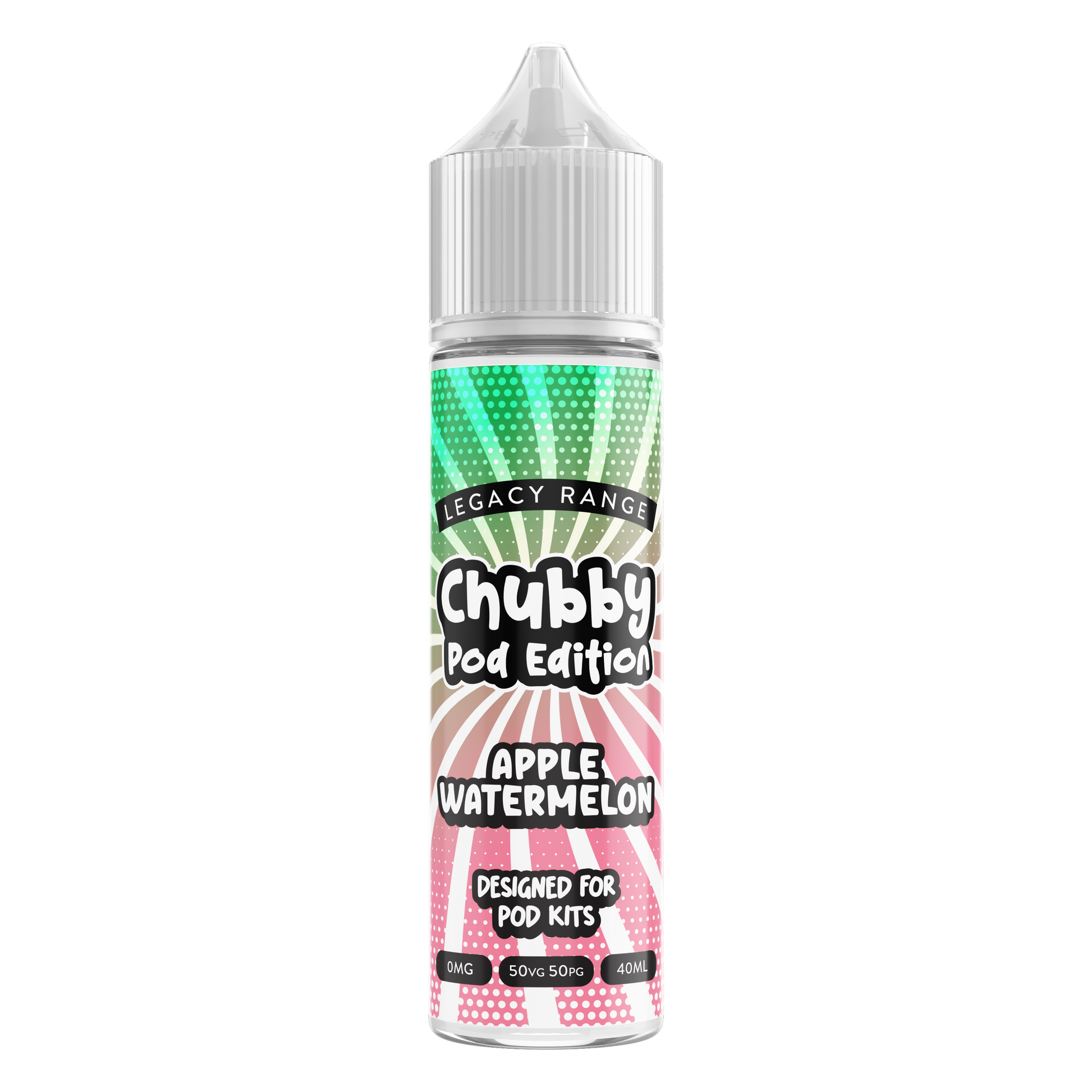 Chubby Pod Edition Apple_Watermelon_50ml | The Ace of Vapez