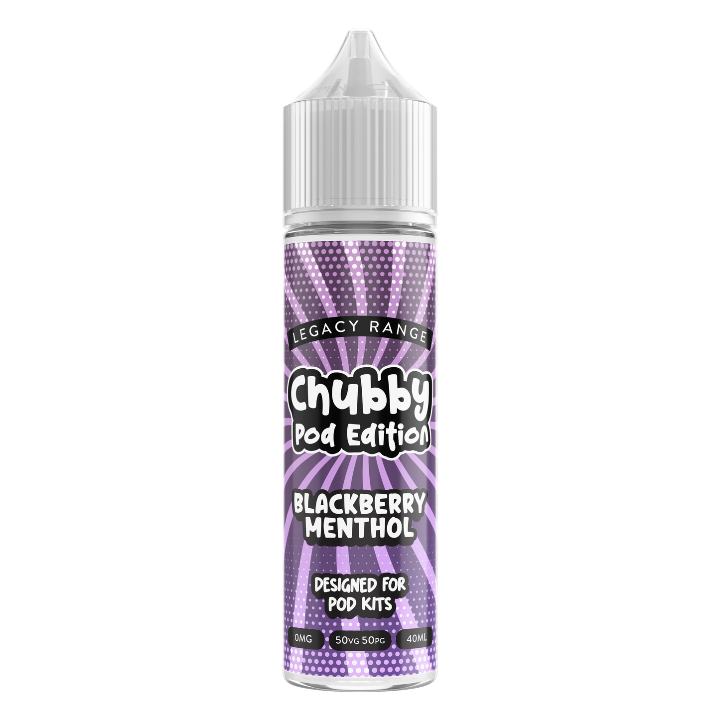 Chubby Pod Edition Blackberry_Menthol_50ml | The Ace of Vapez