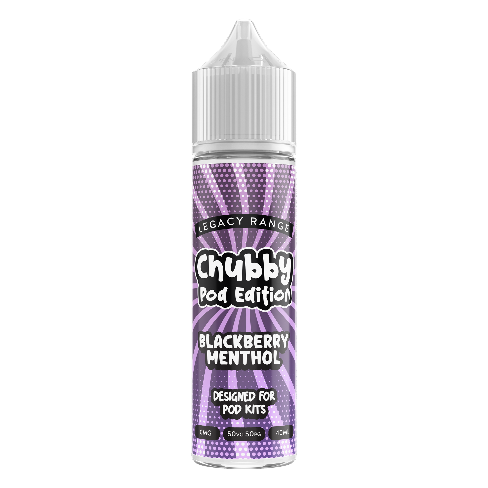 Chubby Pod Edition Blackberry_Menthol_50ml | The Ace of Vapez