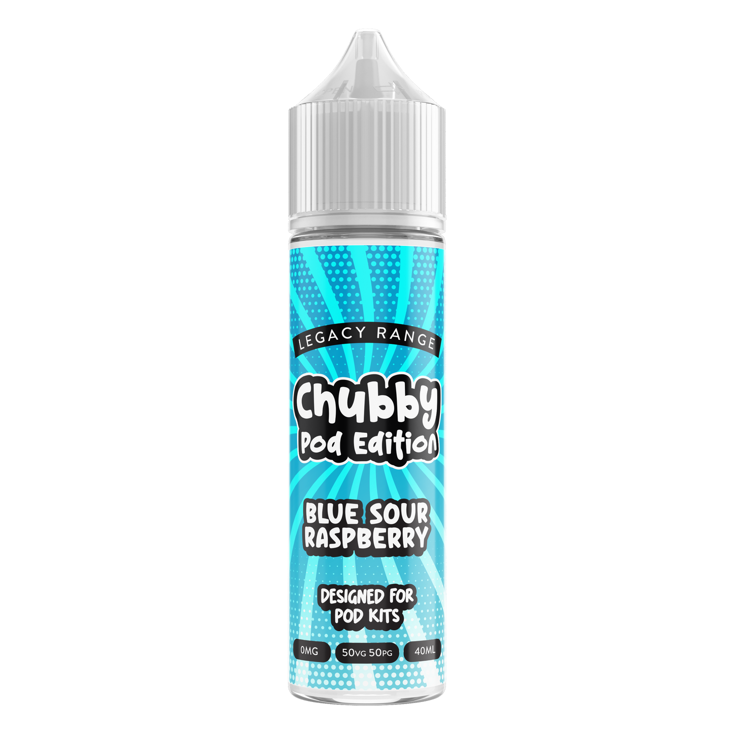 Chubby Pod Edition Blue Sour Raspberry 50ml | The Ace of Vapez