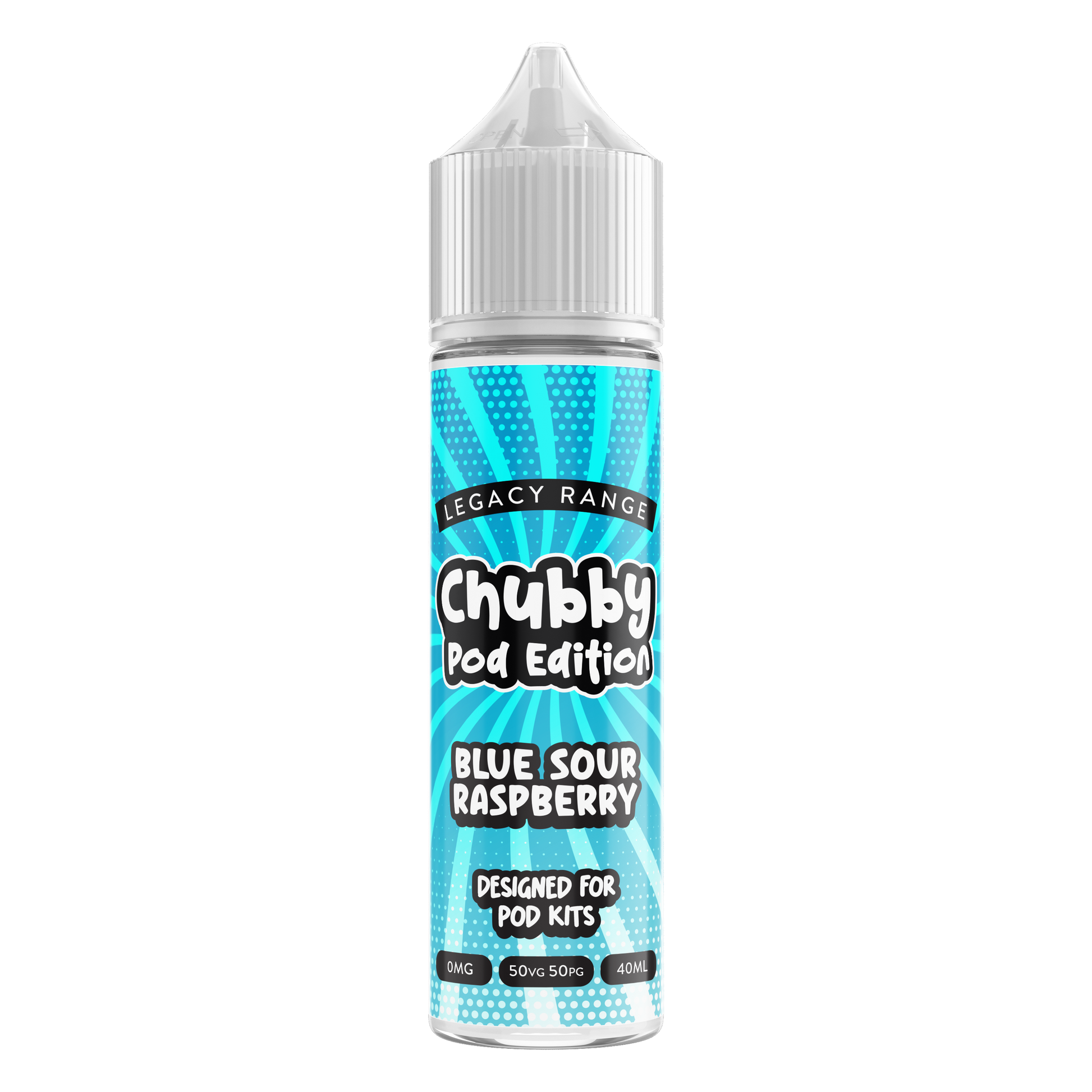 Chubby Pod Edition Blue Sour Raspberry 50ml | The Ace of Vapez