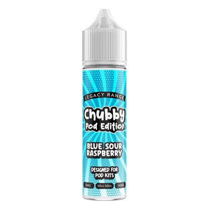 Chubby Pod Edition Blue Sour Raspberry 50ml | The Ace of Vapez