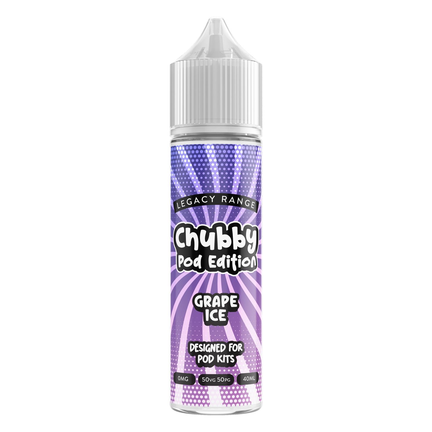 Chubby Pod Edition Grape Ice 50ml | The Ace of Vapez