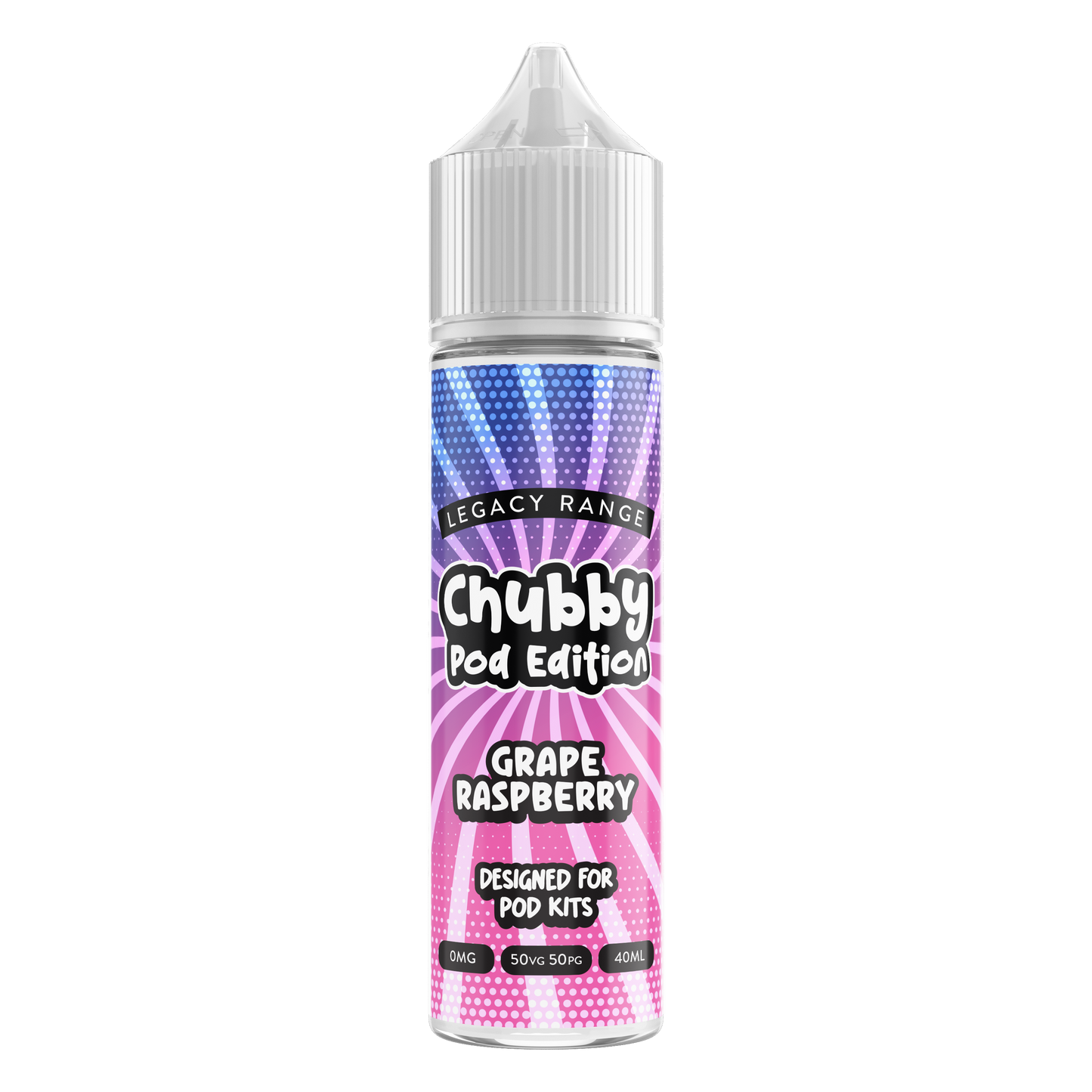 Chubby Pod Edition Grape_Raspberry 50ml | The Ace of Vapez