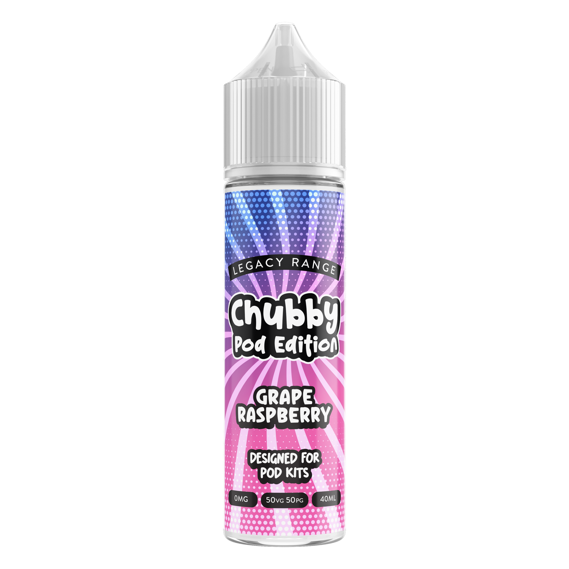 Chubby Pod Edition Grape_Raspberry 50ml | The Ace of Vapez