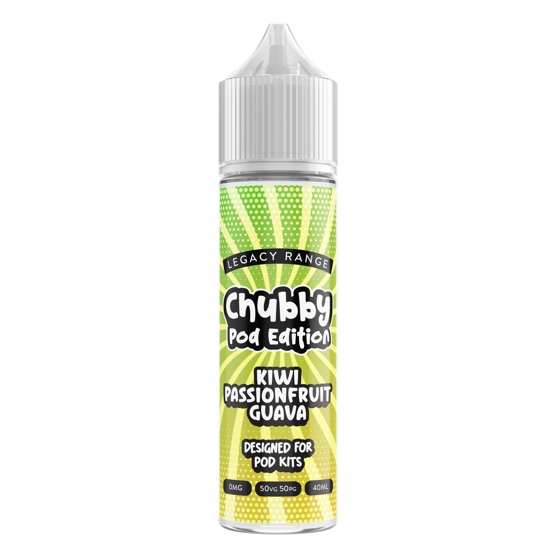 Chubby Pod Edition Kiwi_Passionfruit_Guava 50ml | The Ace of Vapez