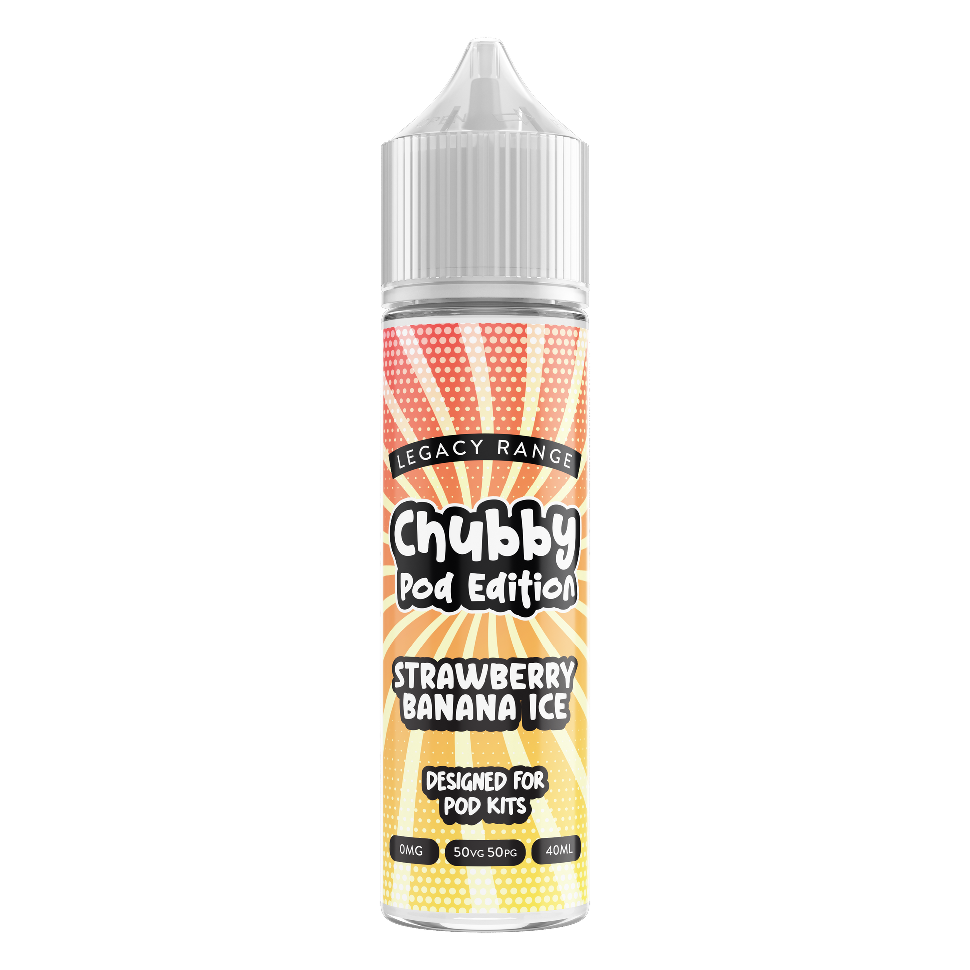 Chubby Pod Edition Strawberry_Banana_Ice 50ml | The Ace of Vapez