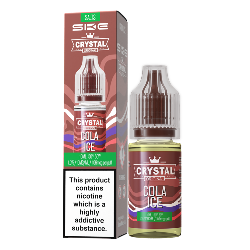 SKE Crystal Bar Salts 10ml V2 Cola Ice - The Ace Of Vapez