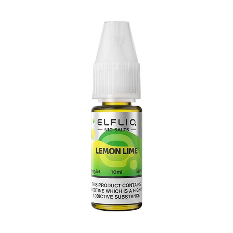 Elf Bar Elfliq - Lemon Lime 10ml Nic Salts - The Ace Of Vapez