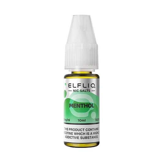 Elf Bar Elfliq - Menthol 10ml Nic Salts - The Ace Of Vapez