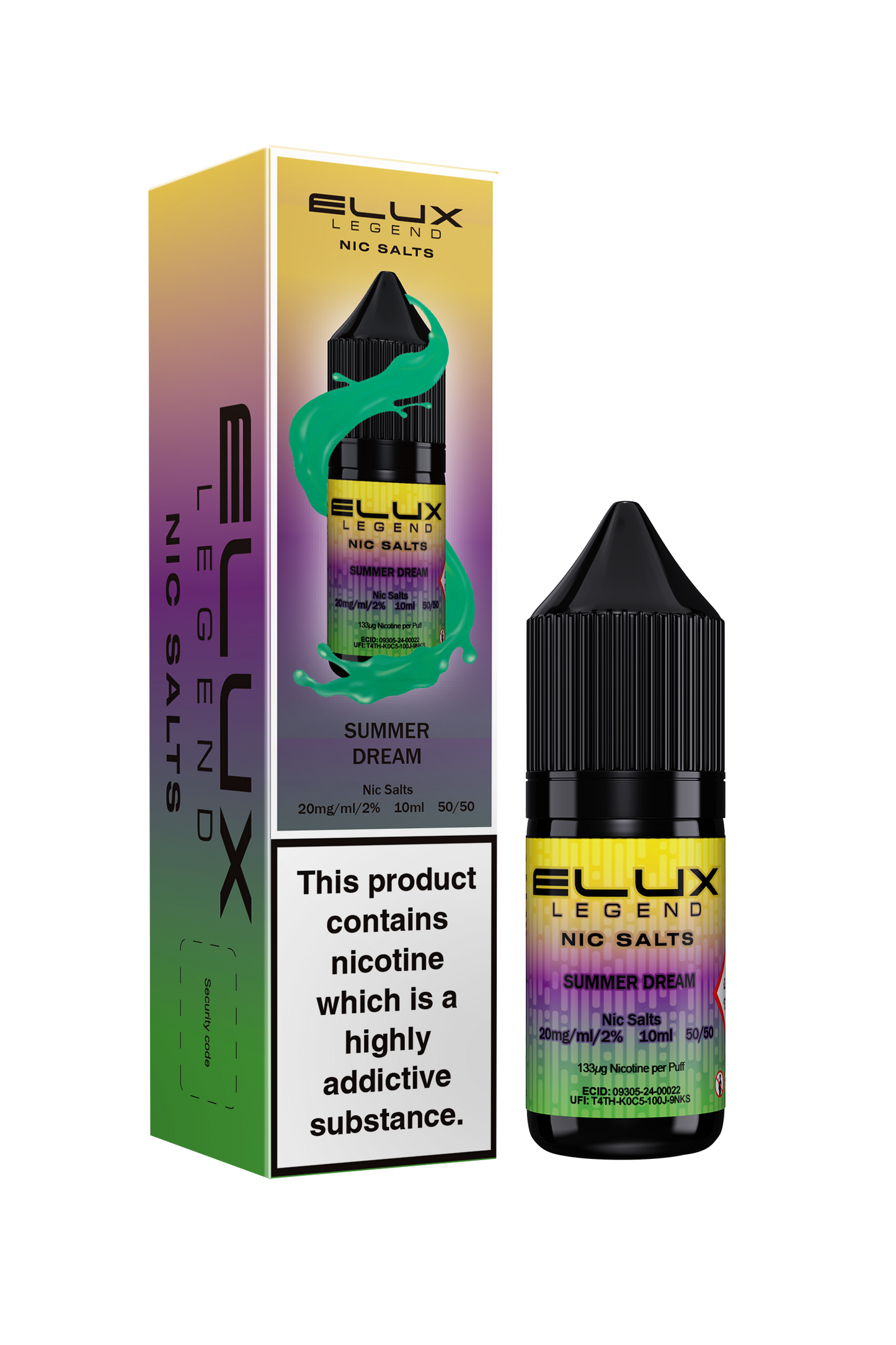 Elux Legend Summer Dream Nic Salt 10ml - The Ace Of Vapez