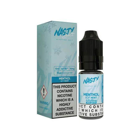 Nasty Menthol Icy Menthol 10ml Salt 10mg OOD - The Ace Of Vapez