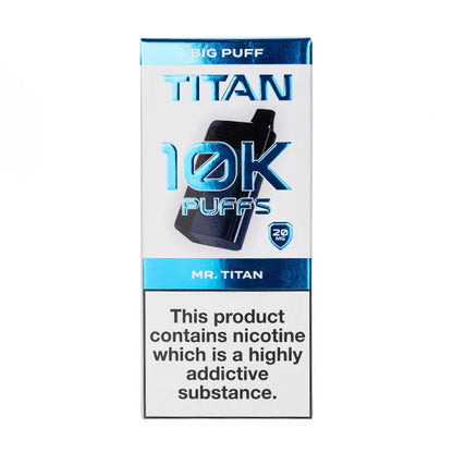 Titan 10K Rechargeable Disposable Vape