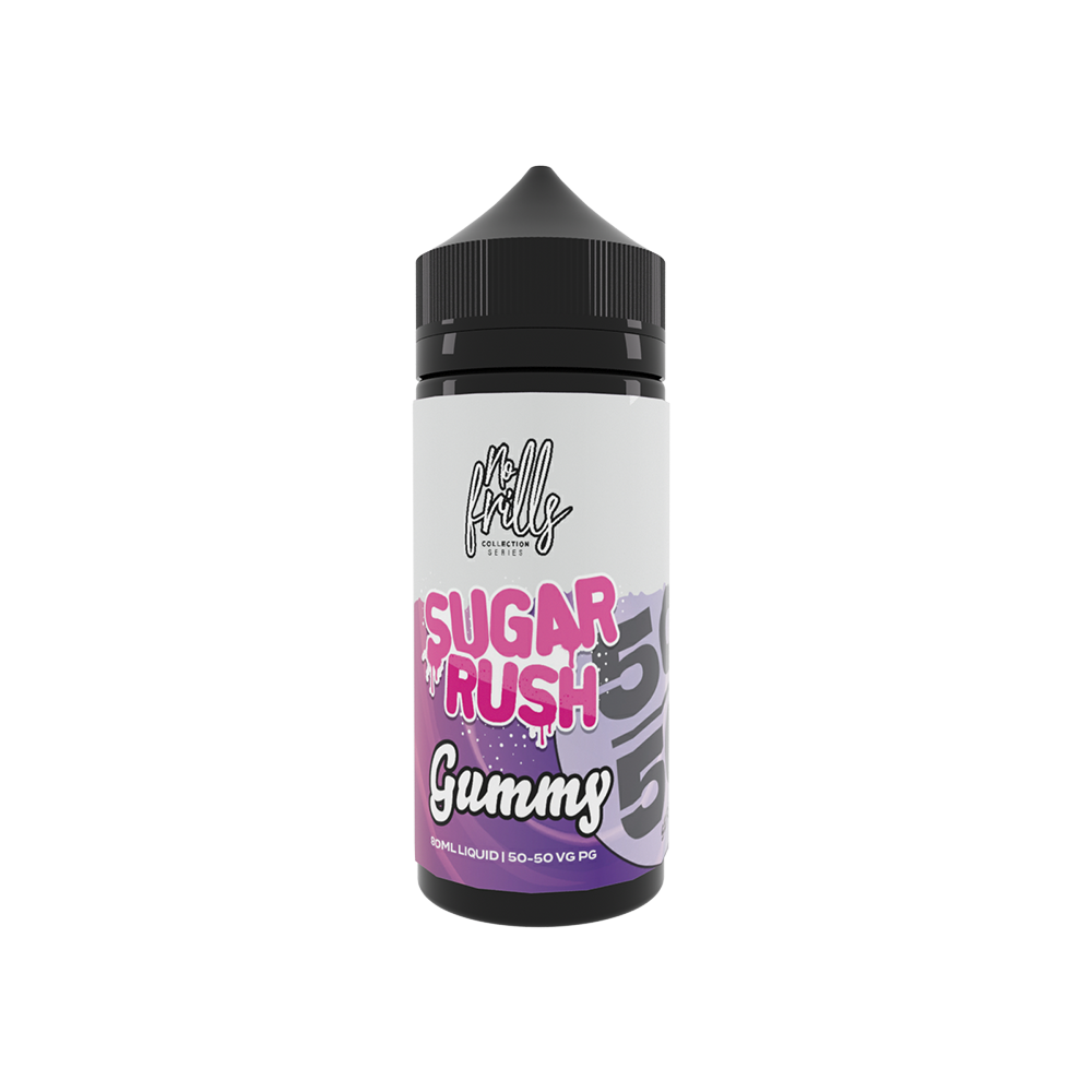 No Frills Sugar Rush Collection Series 50/50 80ml