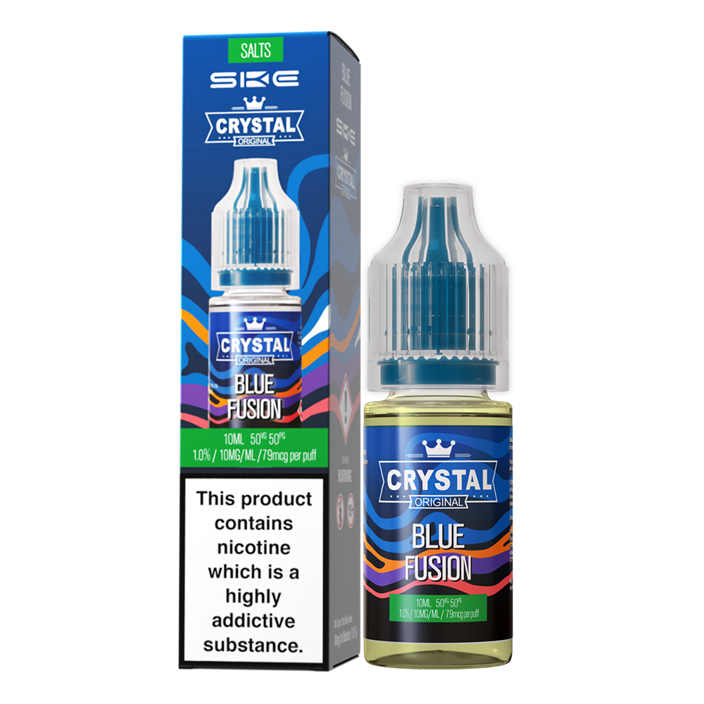 SKE Crystal Salts 10ml V2 Blue Fusion - The Ace Of Vapez