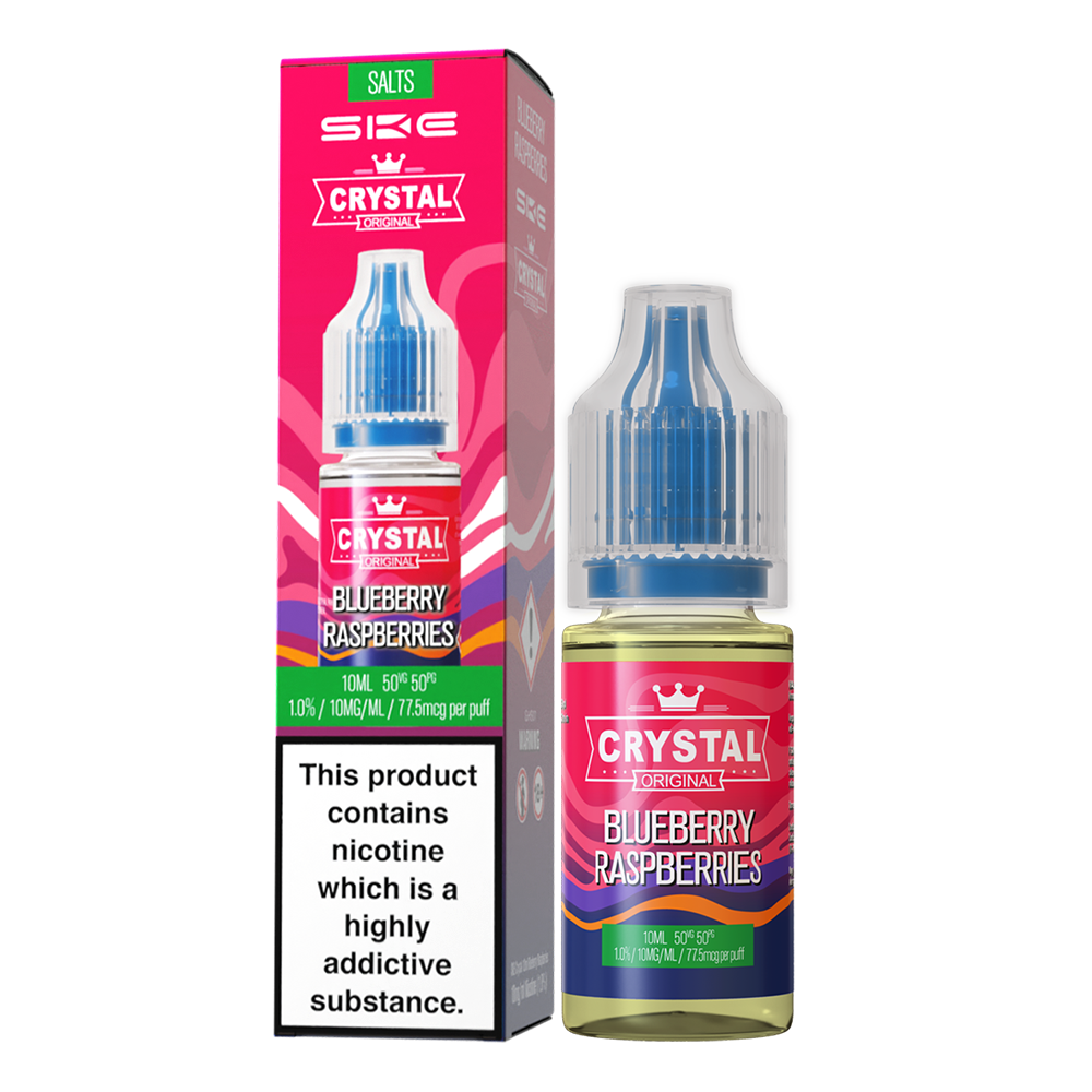 SKE Crystal Salts 10ml V2 Blueberry Raspberries - The Ace Of Vapez