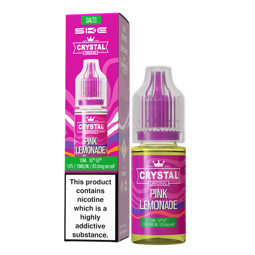 SKE Crystal Salts 10ml V2 Pink Lemonade - The Ace Of Vapez