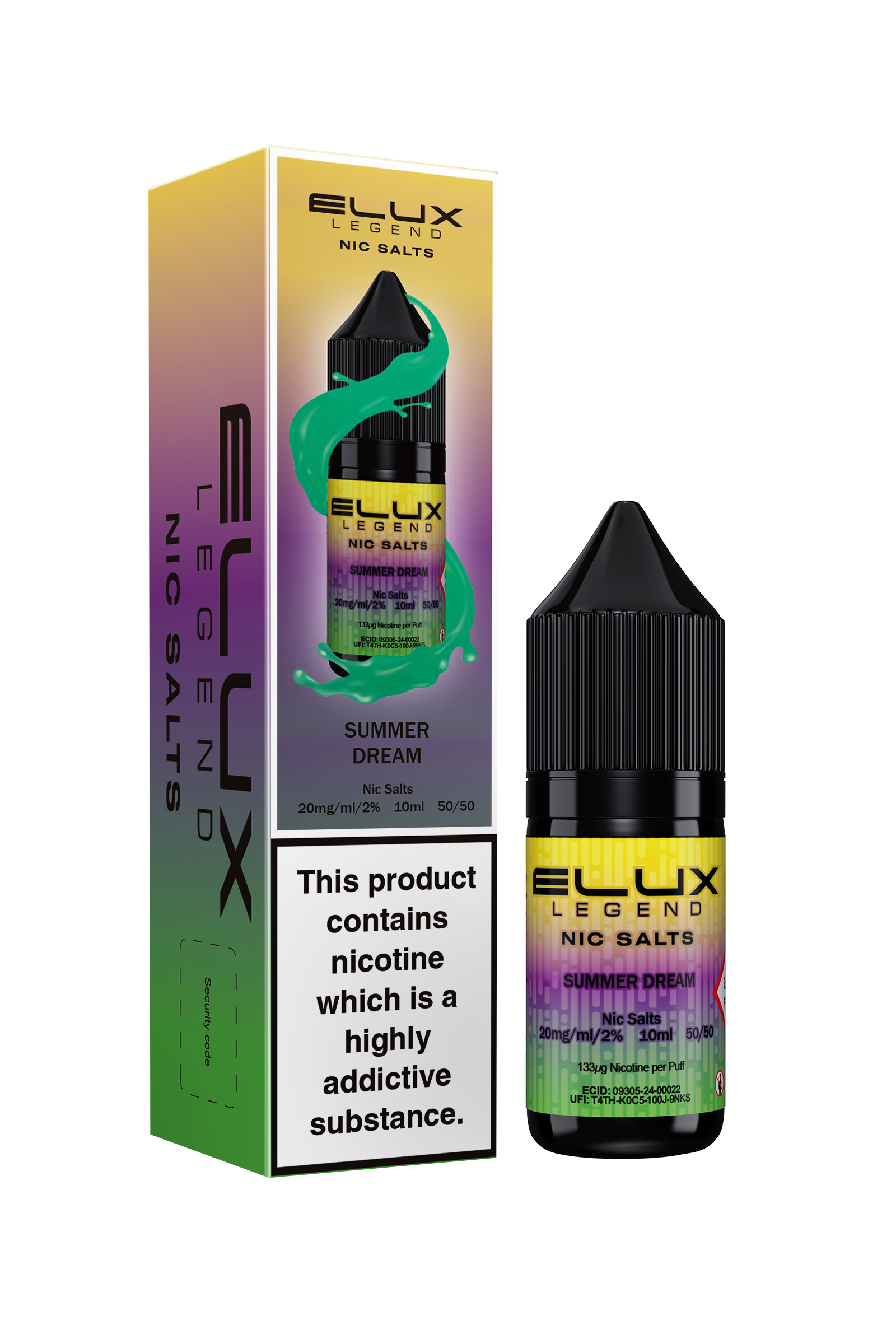 Elux Legend Summer Dream Nic Salt 10ml - The Ace Of Vapez