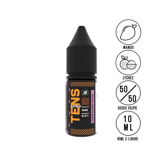 Tens Carib Mango Lychee 10ml