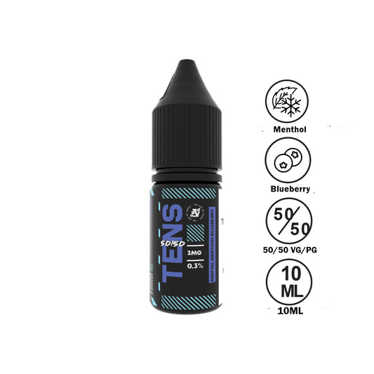 Tens Mental Menthol Blueberry 10ml