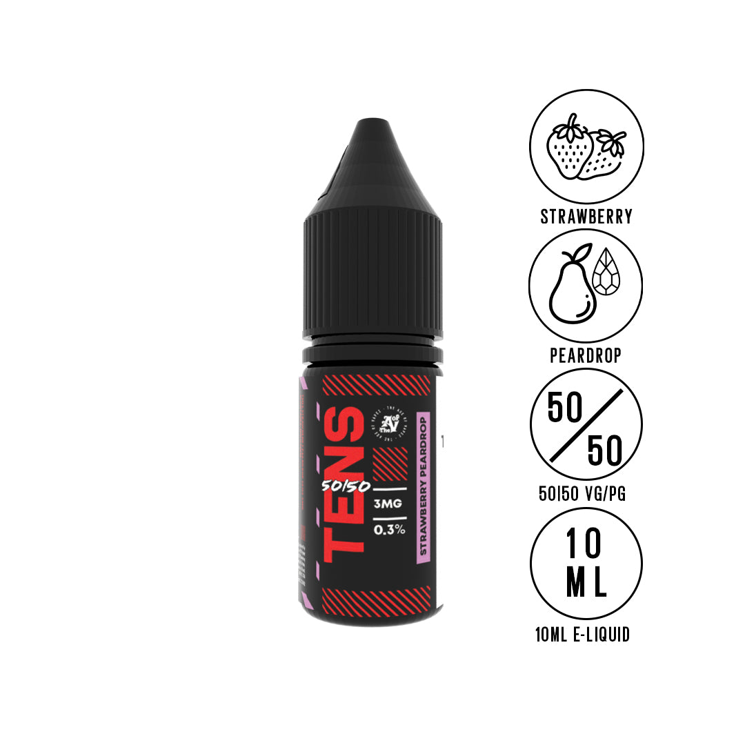 Tens Strawberry Peardrop 10ml