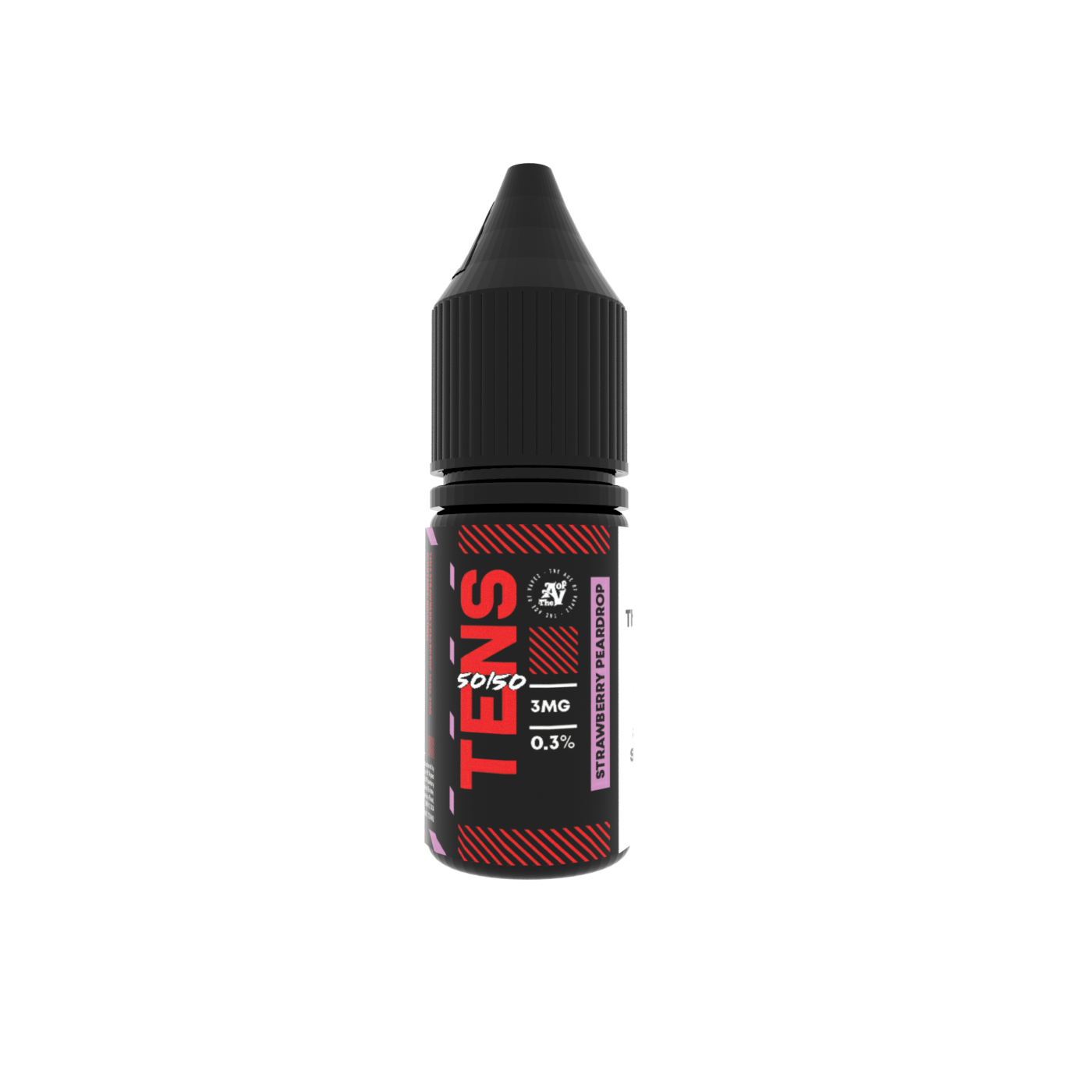 Tens Strawberry Peardrop 10ml - The Ace Of Vapez