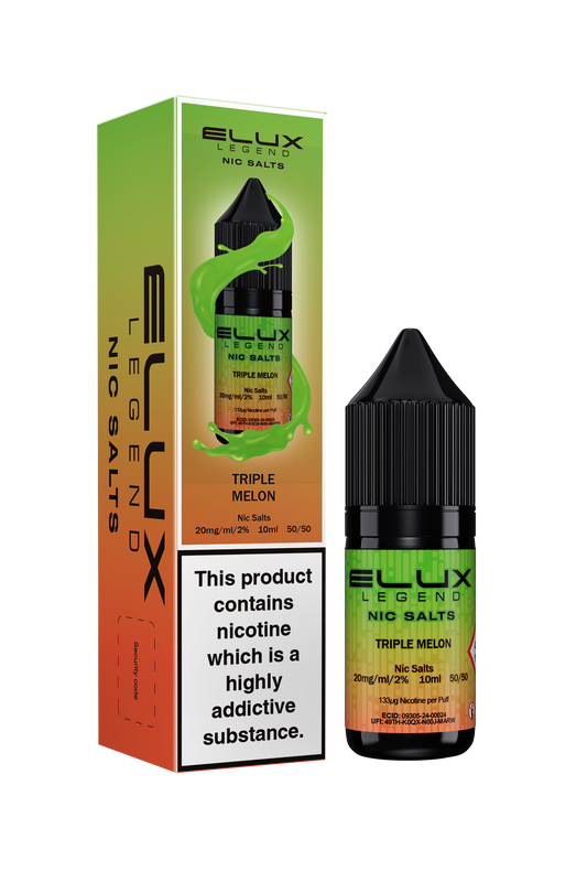 Elux Legend Triple Melon Nic Salt 10ml - The Ace Of Vapez