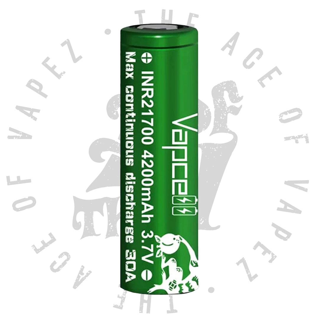 Vapcell P42A 30A 21700 Battery