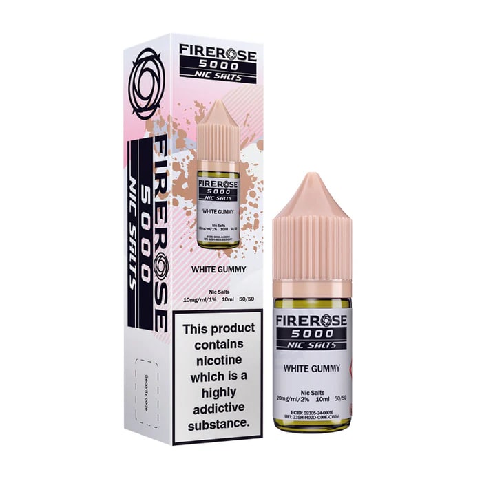 Firerose White Gummy Nic Salt - The Ace Of Vapez