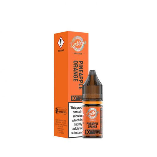 Deliciu Pineapple Orange 10ml Nic Salt E-Liquid By Vaporesso