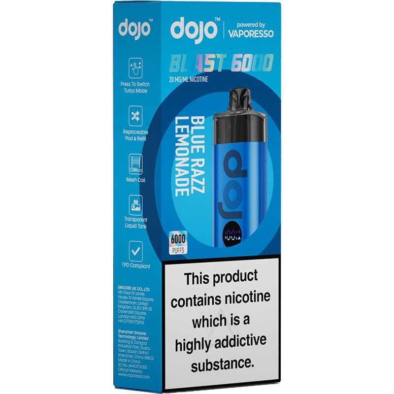 Dojo Blast 6000 Prefilled Vape Kit