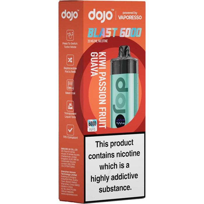 Dojo Blast 6000 Prefilled Vape Kit