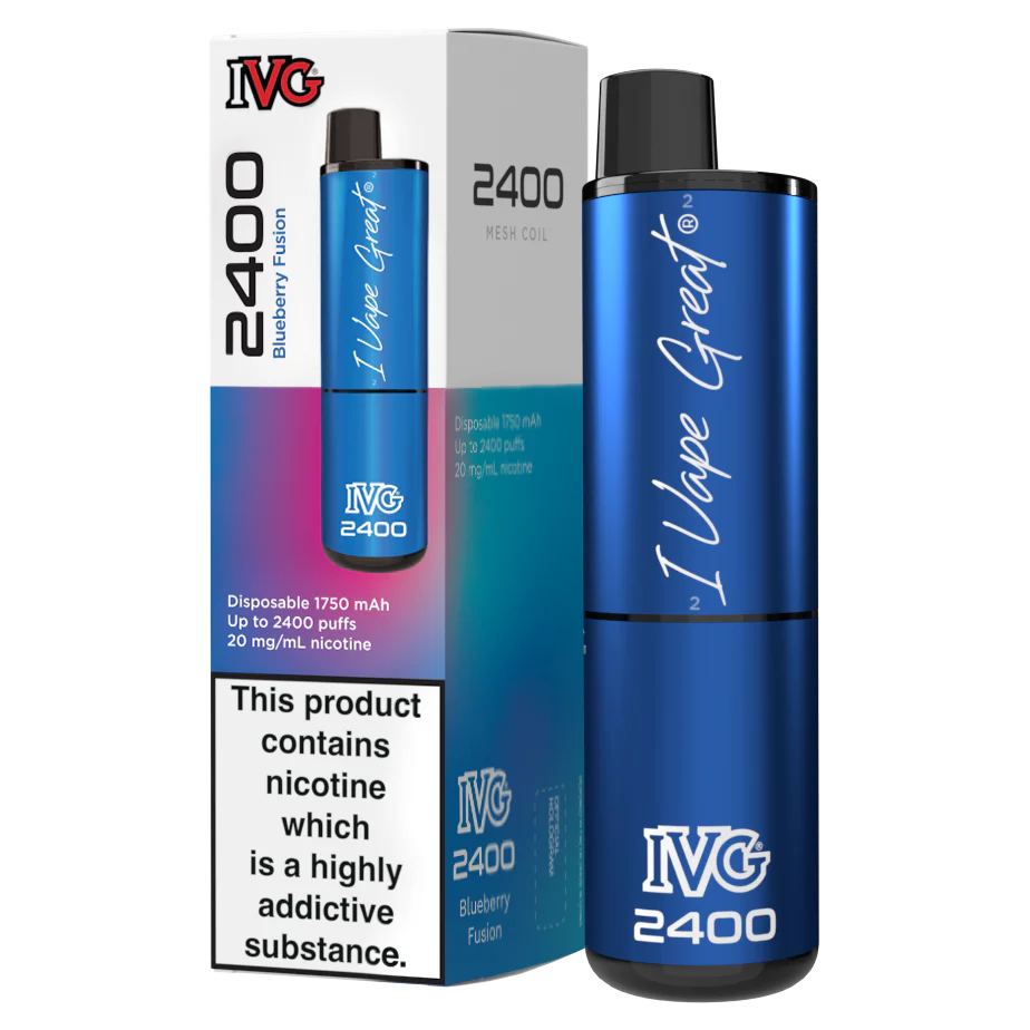 IVG 2400 Puffs Multi Flavour Disposable Vape - The Ace Of Vapez