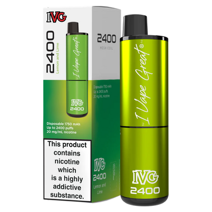 IVG 2400 Puffs Multi Flavour Disposable Vape - The Ace Of Vapez