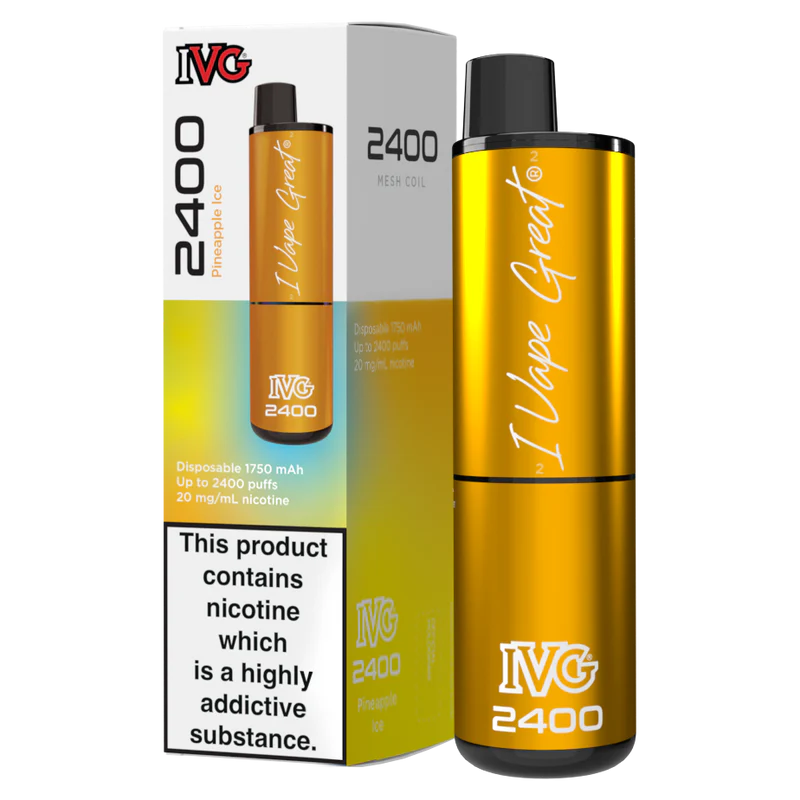 IVG 2400 Puffs Multi Flavour Disposable Vape - The Ace Of Vapez