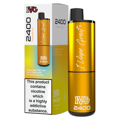 IVG 2400 Puffs Multi Flavour Disposable Vape - The Ace Of Vapez