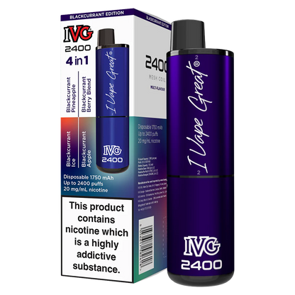 IVG 2400 Puffs Multi Flavour Disposable Vape - The Ace Of Vapez