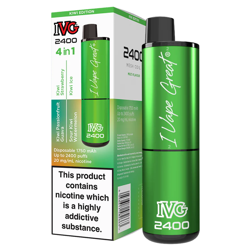 IVG 2400 Puffs Multi Flavour Disposable Vape - The Ace Of Vapez