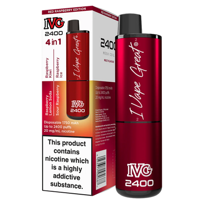 IVG 2400 Puffs Multi Flavour Disposable Vape - The Ace Of Vapez