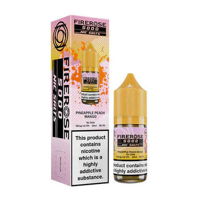 Firerose Pineapple Peach Mango Salt - The Ace Of Vapez