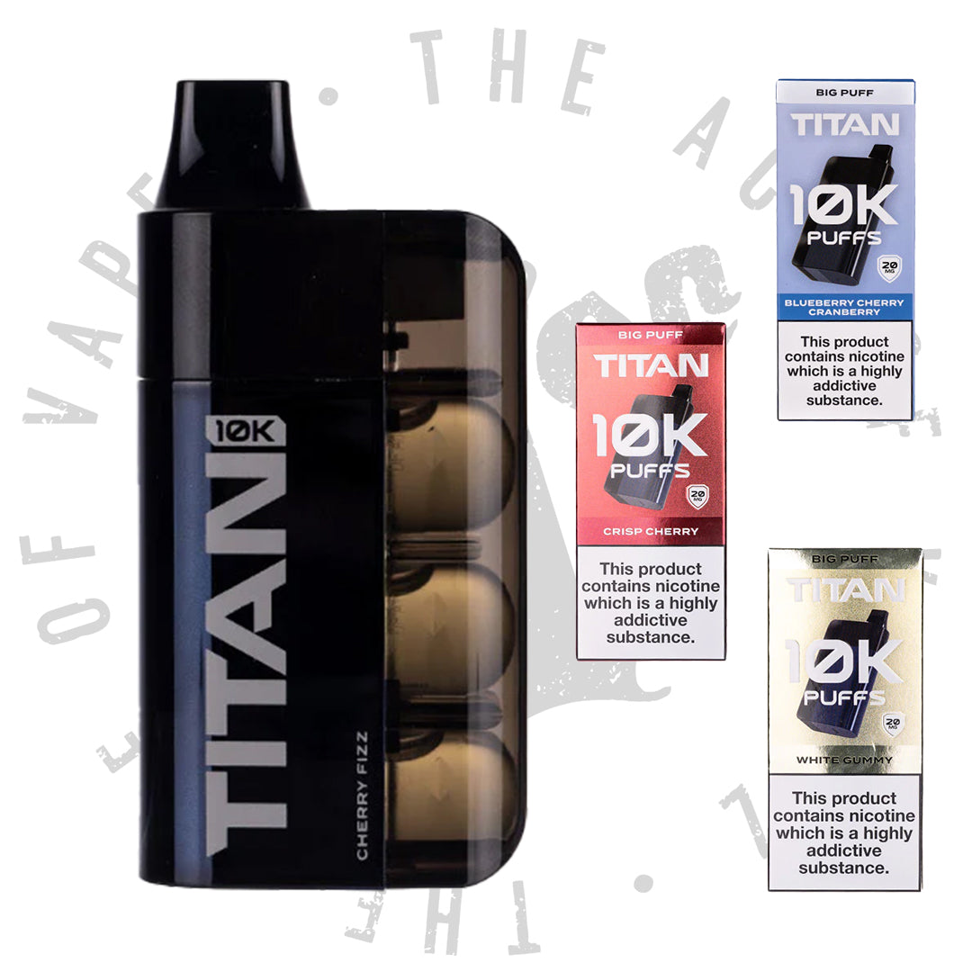 Titan 10K Rechargeable Disposable Vape - The Ace Of Vapez