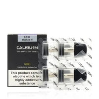 Caliburn A2 Pods - 4Pk 0.9 Ohm