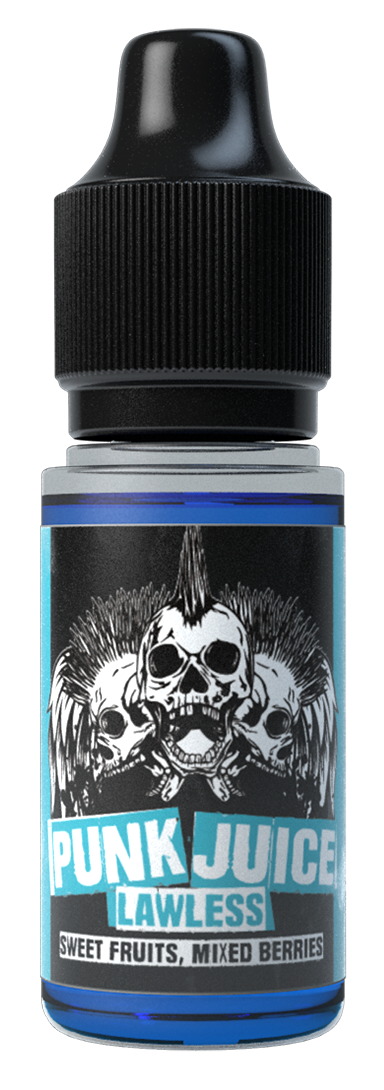 Lawless Nicotine Salt 10ml E Liquid by Punk Juice (Clearance) - The Ace Of Vapez