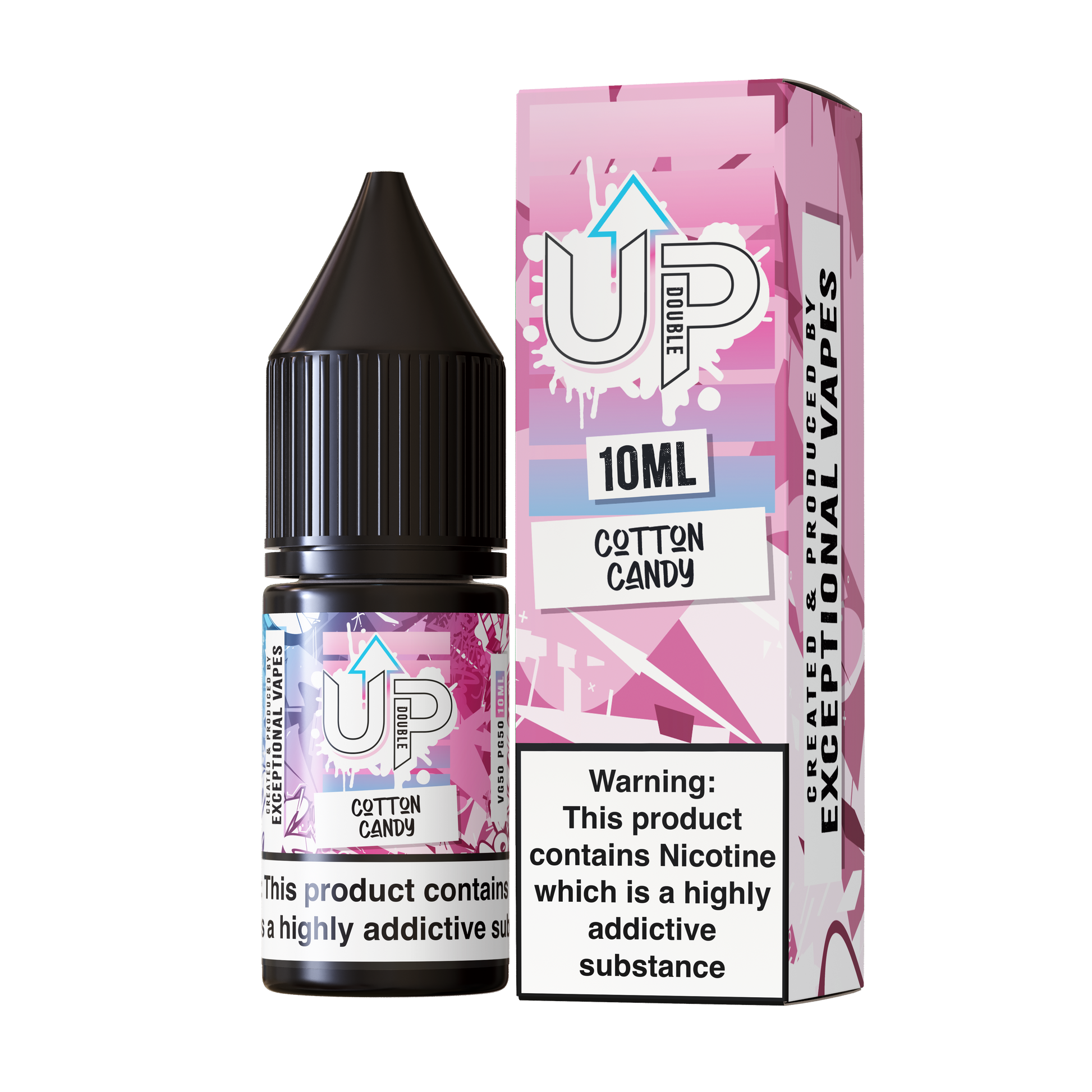 Double Up Cotton Candy 10ml - The Ace Of Vapez