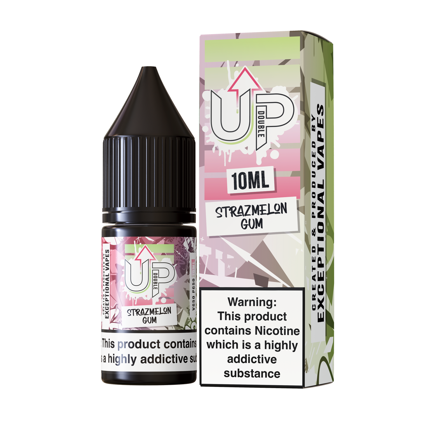 Double Up Strazmelon Gum 10ml - The Ace Of Vapez