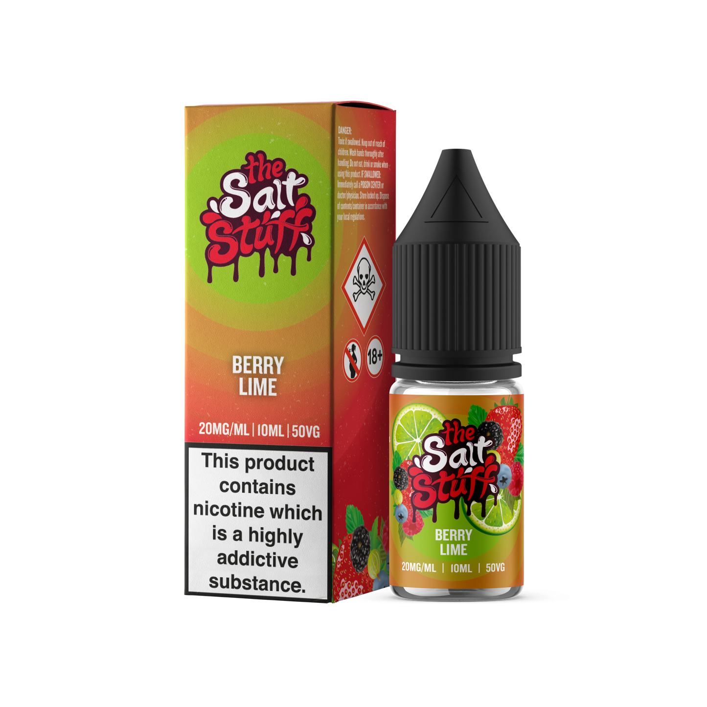 The Sweet Stuff - Berry Lime 10ml (Clearance) - The Ace Of Vapez